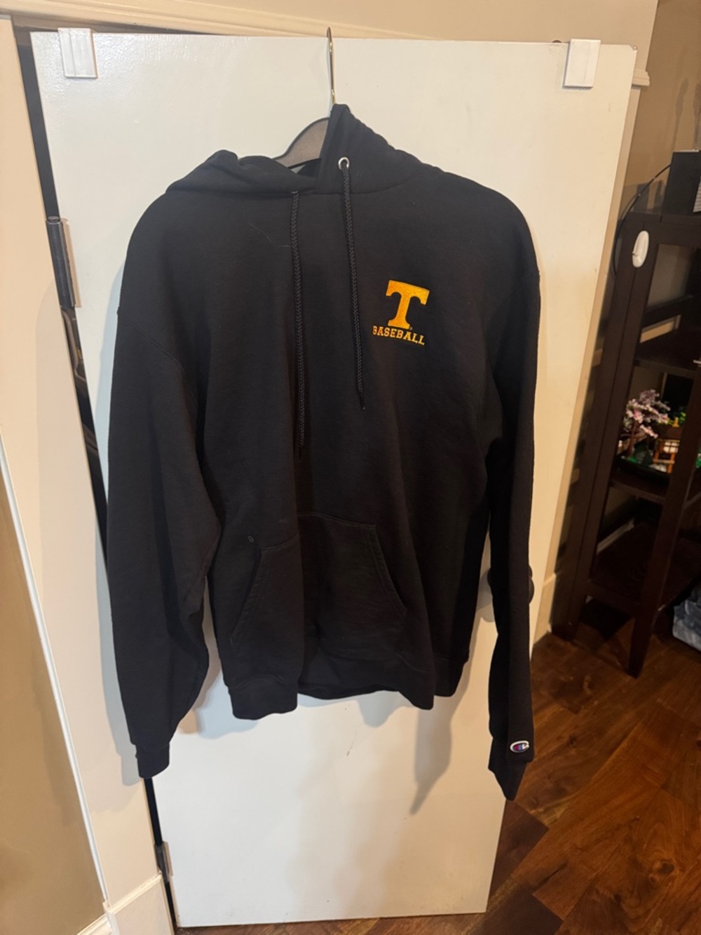 Tennessee Volunteers Baseball Black  Pullover Hoodie